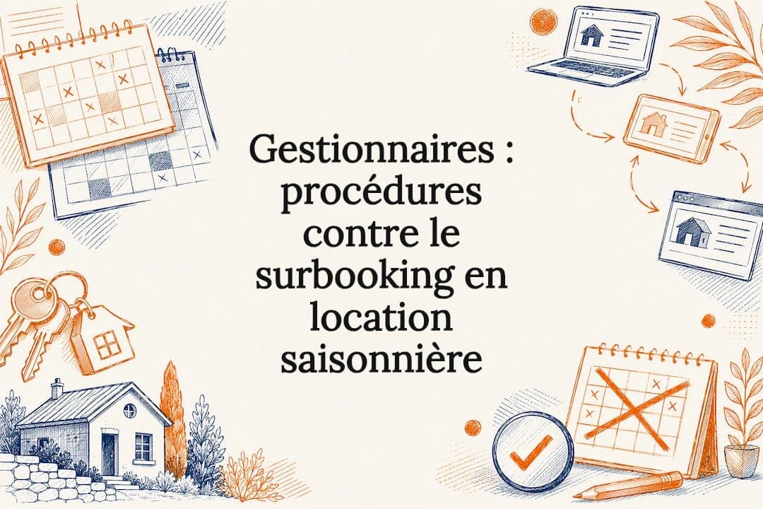Gestionnaires : procédures contre le surbooking en location saisonnière